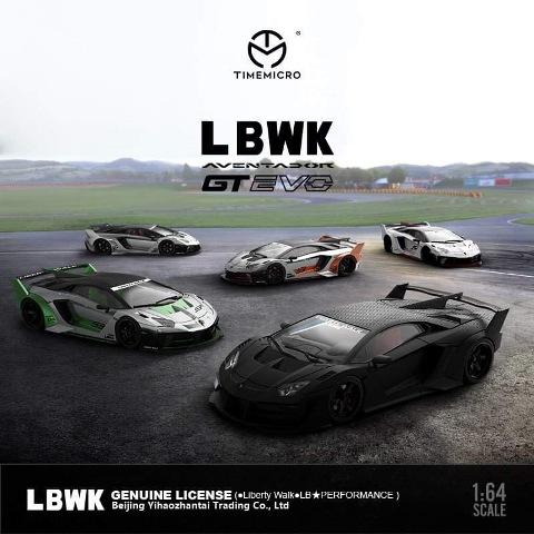 新品 TimeMicro 1/64 ランボルギーニ シルエットワークス アヴェン
