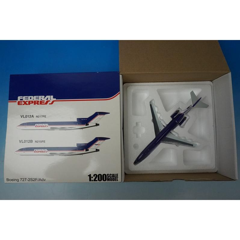1/200 B727-200F FedEx フェデックス N215FE ［VL012B］ Jet-x/中古