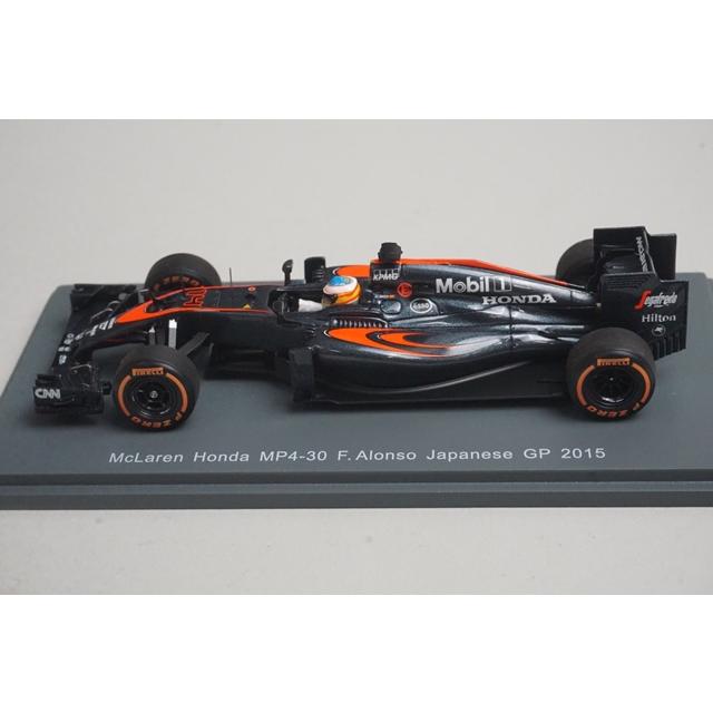 McLaren Honda MP4-30 2015 中国GP ミニカー 1/43 スパーク SCS156 マクラーレン ホンダ MP4-30 日本GP 2015 #14 F