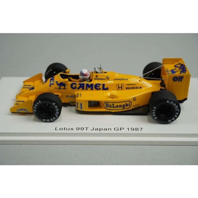 1/43 スパーク ROMU036 ロム特注 ロータス ホンダ 99T 日本GP 1987 #11 中嶋悟 キャメル仕様の画像