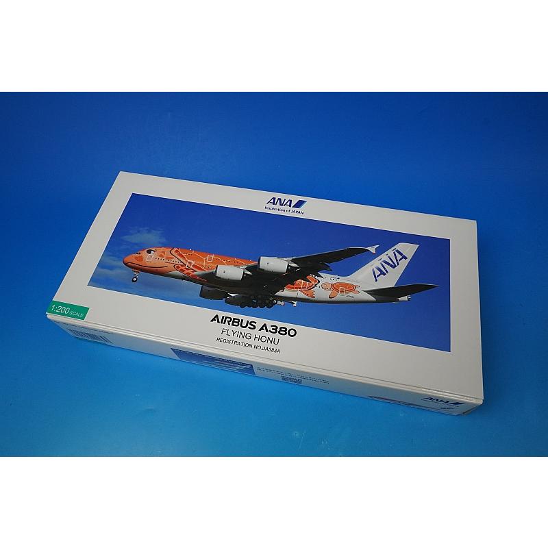 1/200 A380-800 ANA FLYING HONU サンセットオレンジ JA383A [NH20185] 全日空商事/中古 :  9230214010057 : ブーストギア ヤフー店 - 通販 - Yahoo!ショッピング