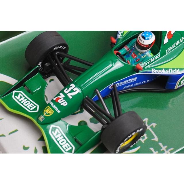 1/43 ミニチャンプス 433910032 パドック特注 ジョーダン フォード 191 ベルギーGP 1991 #32 M.シューマッハ 7upの画像