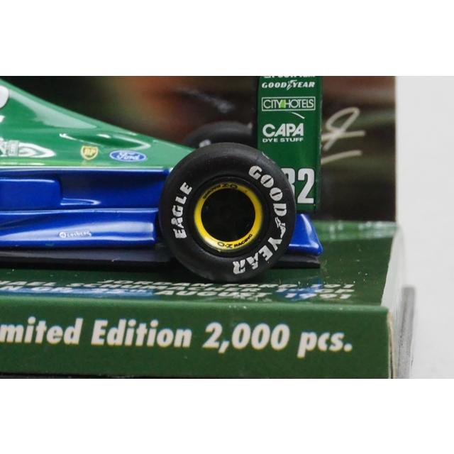 1/43 ミニチャンプス 433910032 パドック特注 ジョーダン フォード 191 ベルギーGP 1991 #32 M.シューマッハ 7upの画像