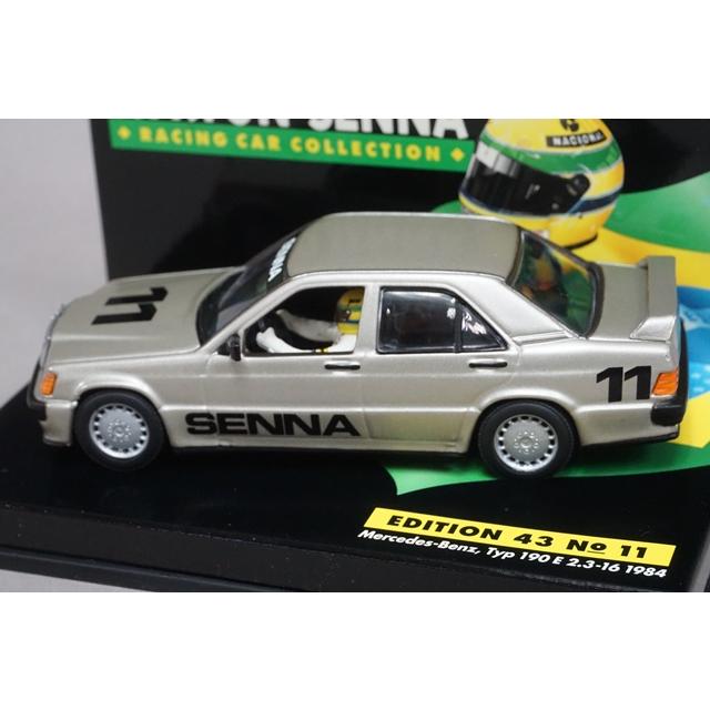 1/43 ミニチャンプス メルセデス ベンツ Typ 190E 2.3-16 1984 A.セナ