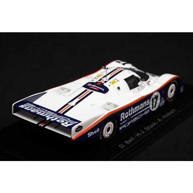 Porsche 962C 17 Winner 24 Heures du Mans 1987 Spark S43LM87 - Miniatures Autos Motos