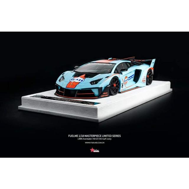1/43 Fuelme ランボルギーニ アヴェンタ LB-Works Gulf ミニカー