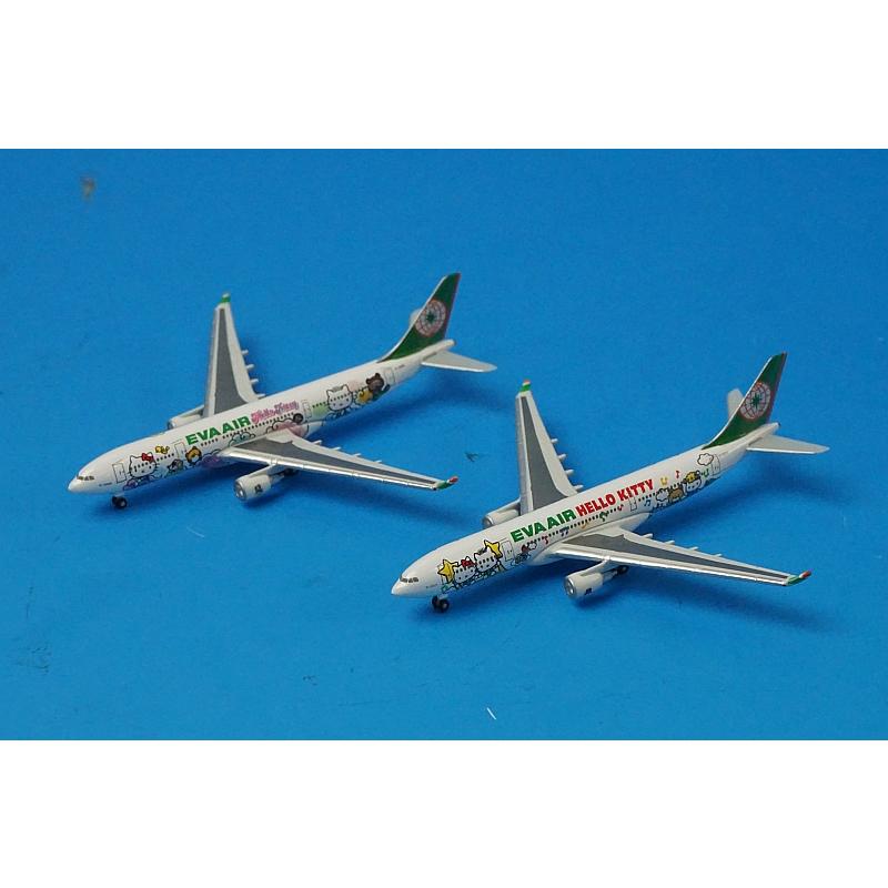 1/1000 A330-200 エバエアー ハローキティ スピードパフジェット B