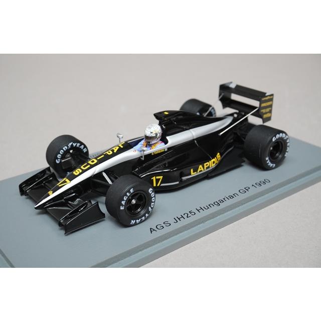 1/43 スパーク S7222 AGS JH25 ハンガリーGP 1990 #17 G.タルキーニ