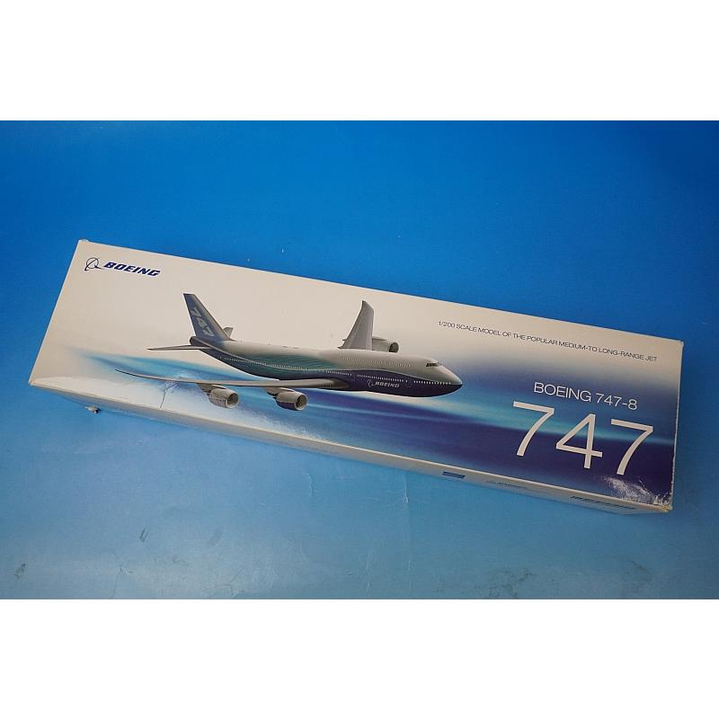 1/200 B747-8 ボーイングハウスカラー ＊レジ番付与なし ホーガン/中古