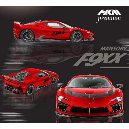 新品 HKM Premium 1/64 Mansory SF90 F9XX red coupe : ブースト