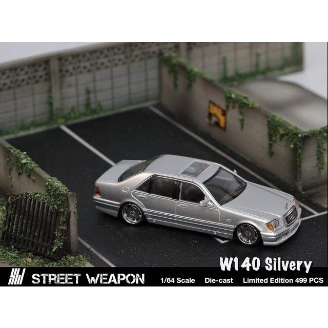 予約 Street Weapon SW 1/64 メルセデス ベンツ Mercedes Benz W140