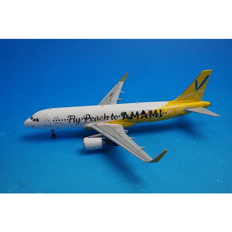 1/200 A320-214 ピーチ Fly Peach to AMAMI JA08VA [EW2320014] JC