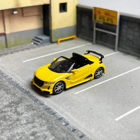 自動車 Hobby JAPAN Honda S660 a Yellow 1/18 Amazon.co.jp: Hobby Japan HJ1803BY 1/18 Honda S660 α