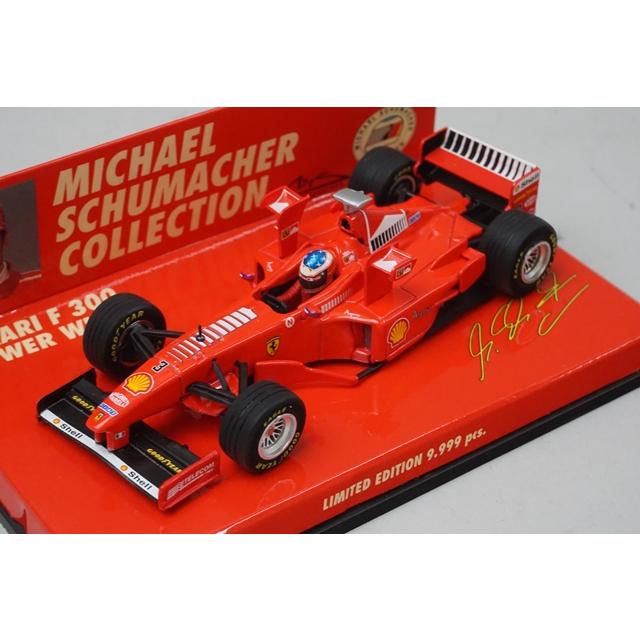 1/43 ミニチャンプス 510984333 フェラーリ F300 タワーウィング #3 M