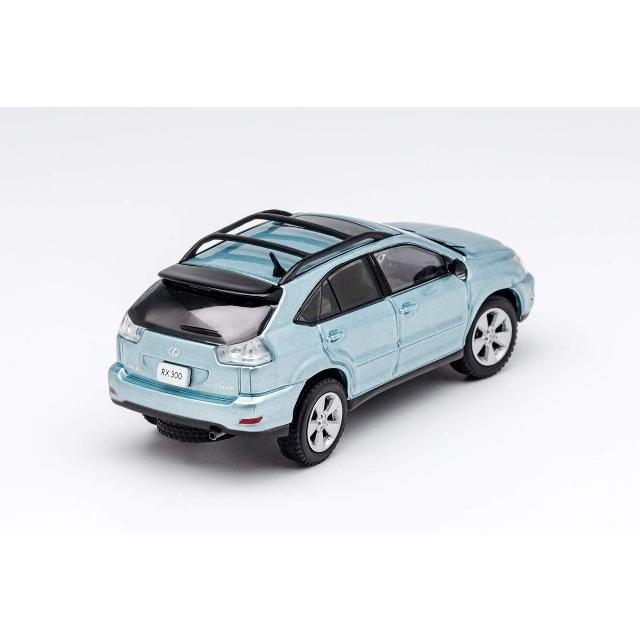 新品 KS-035-277 GCD ゲインコーププロダクツ 1/64 トヨタ レクサス Lexus RX300 Silver Blue サーフボード付き(柄：ランダム)｜freestyle-hobby｜03