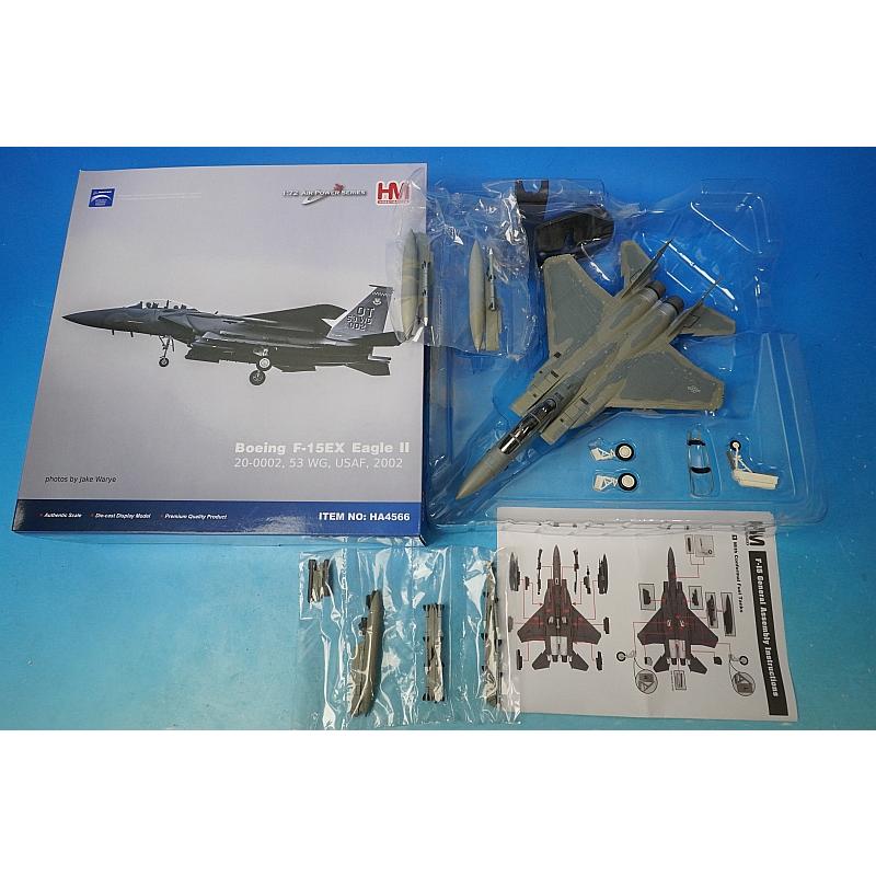 1/72 F-15EX 鷲2 w/AIM-120 亜米利加米空軍 第53飛翔団 [HA4566] 余暇活動御師匠さん/中古