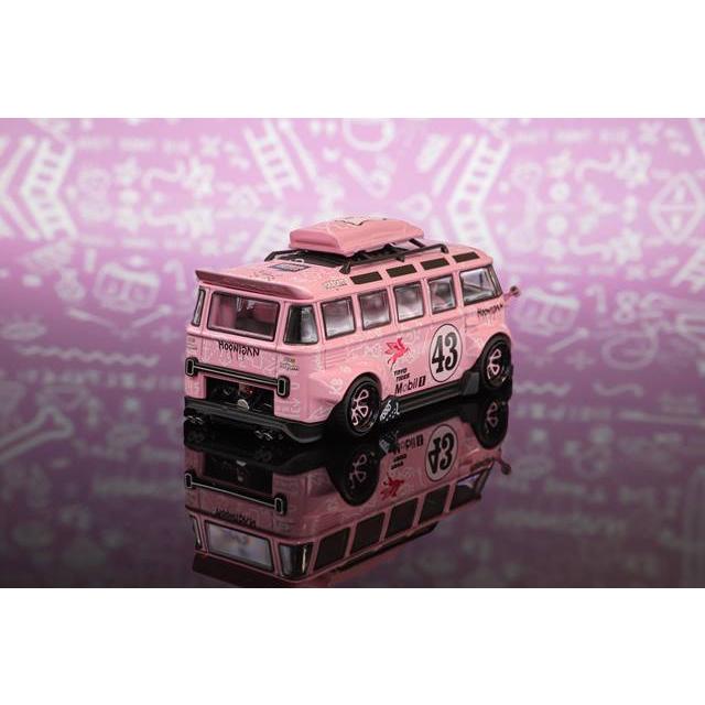 新品  TPC 1/64 フォルクスワーゲン VW T1 Kombi wide body 改造 Hoonigan pink #43｜freestyle-hobby｜07