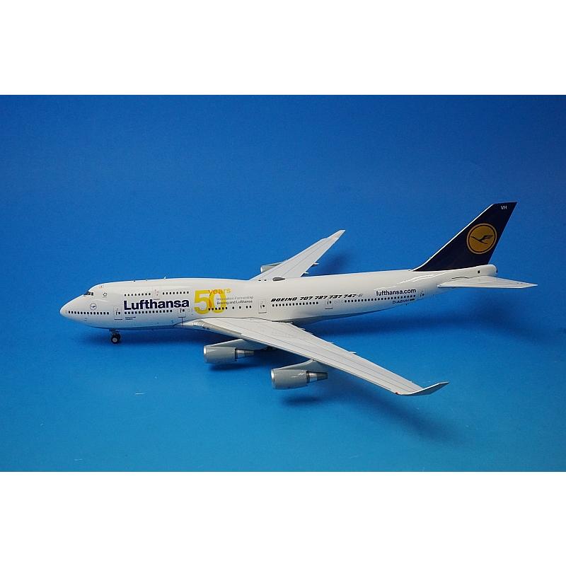 1/200 B747-400 ルフトハンザ 50 Years Lufthansa & Boeing D-ABVH