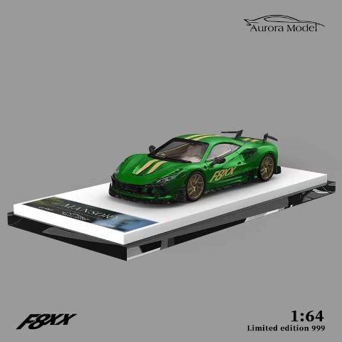 Mô hình xe Ferrari F8 Tributo Mansory F8XX Chameleon tỉ lệ 1:64 Aurora