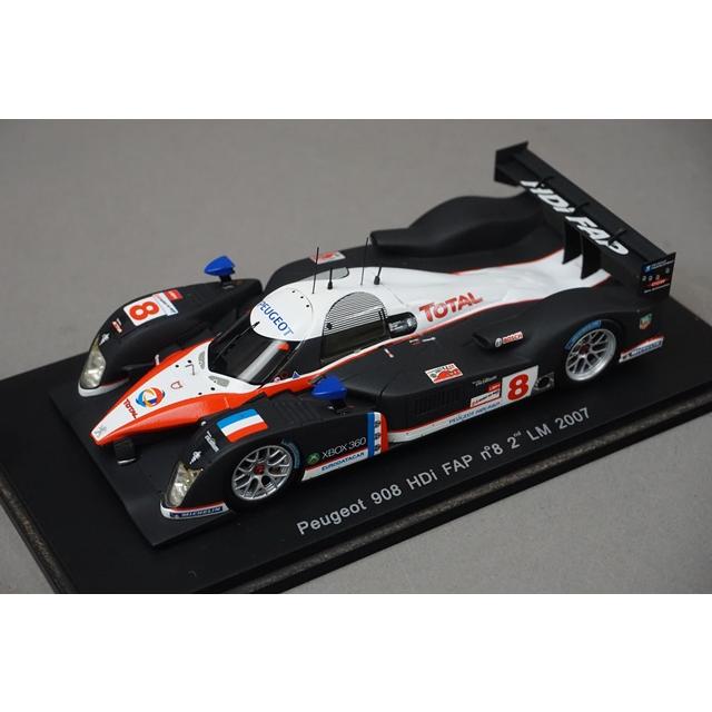 SPARK - PEUGEOT 908 HDI FAP #8 - Le Mans 2007 - 1/43 - S1273 (2/2) EUR 69,00 - FR