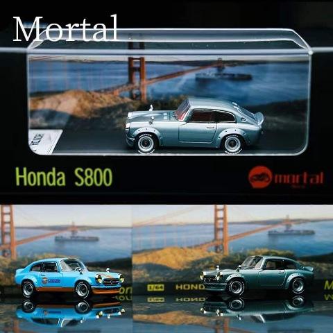 新品  Mortal 1/64 ホンダ Honda S800 Gulf｜freestyle-hobby｜05