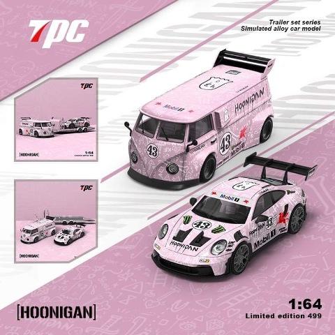 新品 TPC 1/64 フォルクスワーゲン バン T1 Van & Porsche 911