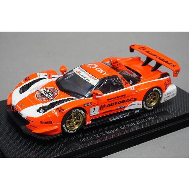 1/43 エブロ 44049 ARTA NSX スーパーGT500 2008 #1 : ブースト 1/43 エブロ 44049 ARTA NSX スーパーGT500 2008 #1 : ブースト