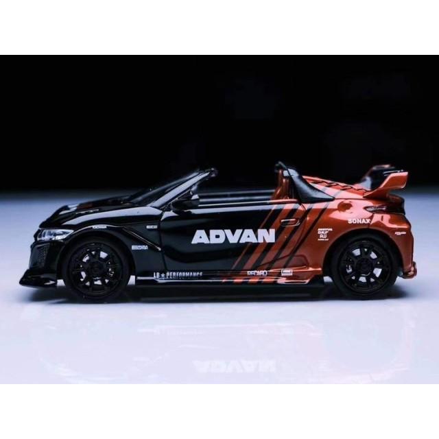 1/64 ホンダ Honda S660 S-Series 改造車 C/ADVAN 新品 Mortal 1/64 ホンダ Honda S660 S-Series Wide-body 改造車