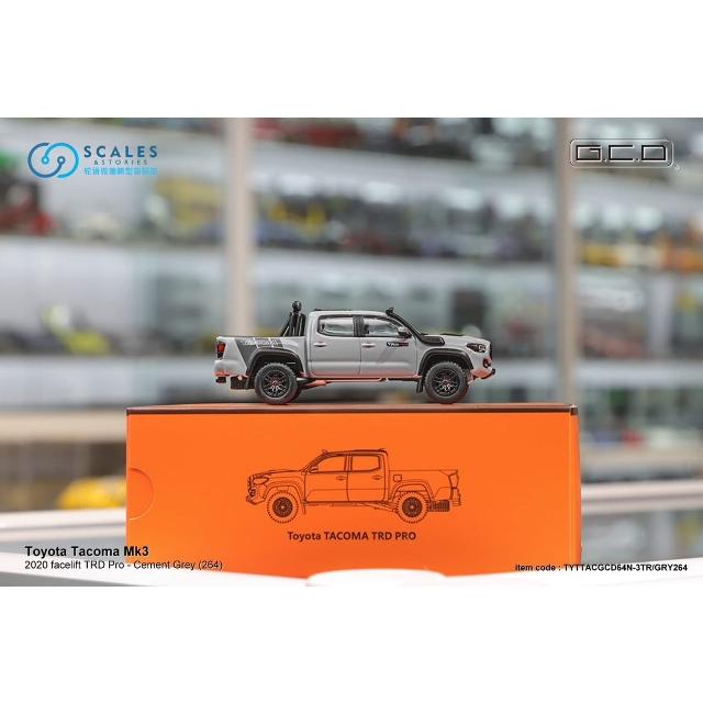 新品  ゲインコーププロダクツ GCD 1/64 トヨタ タコマ Toyota TACOMA TRD Pro Cement Grey｜freestyle-hobby｜04