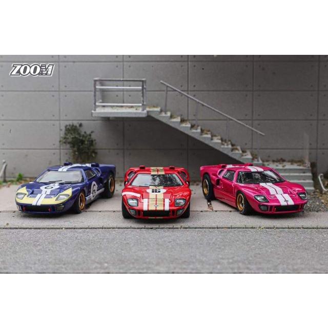 ZOOM 1/64 フォード Ford GT40 Mk.I #9 Zoom Ford GT40 #9 1968 Le Mans 24hr Winner - MINIATURE TOY SHOP
