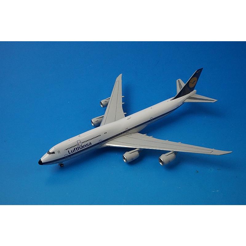 1/400 B747-8 ルフトハンザ レトロ塗装 フラップアップ D-ABYT YY