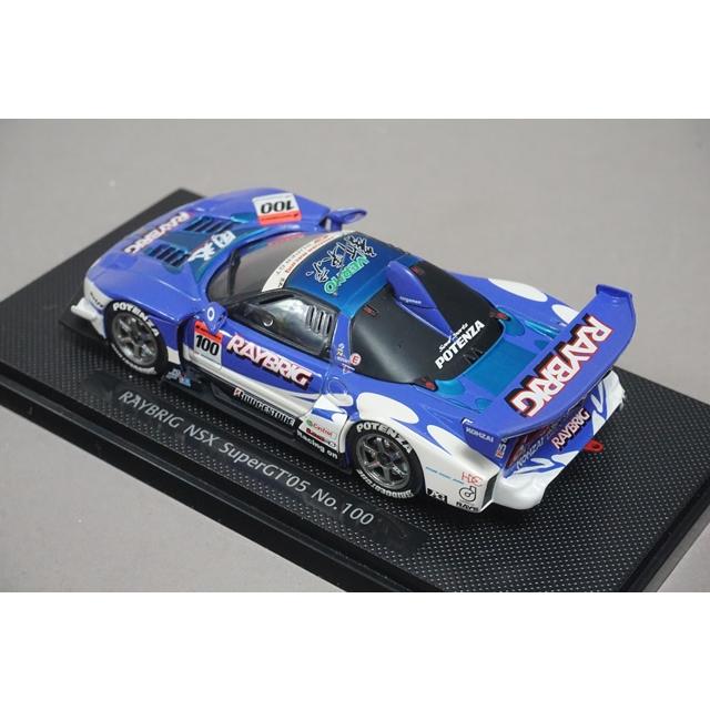 1/43 エブロ 43691 ホンダ レイブリック NSX スーパーGT 2005 #100｜freestyle-hobby｜02