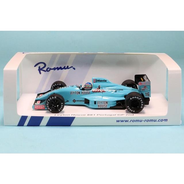 新品 ROMU055 スパーク 1/43 ロム特注 レイトンハウス マーチ 881 