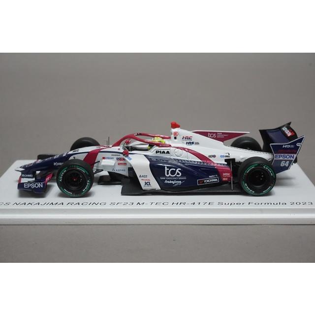 1/43 スパーク SFJ021 ホンダ TCS ナカジマ レーシング SF23 M-TEC HR-417E スーパーフォーミュラー 2023 #64｜freestyle-hobby｜03