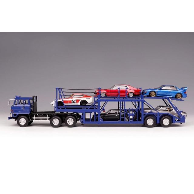 1/64 トランスポーター 三菱 FUSO キャリアカー Track トレーラー 1/64 トランスポーター 三菱 FUSO キャリアカー Track トレーラー