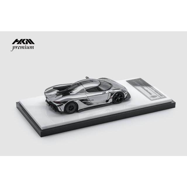 予約  HKM Premium 1/64 ケーニグセグ ジェスコ アブソリュート koenigsegg Jesko Absolut Chrome Silver｜freestyle-hobby｜05