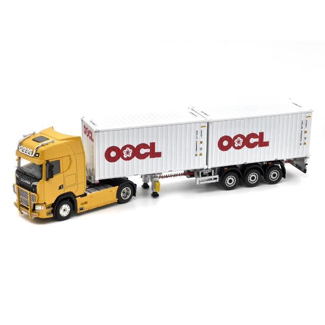新品 Unique Model 1/64 スカニア Scania 730S yellow silver 3 新品 Unique Model 1/64 スカニア Scania 730S yellow silver 3