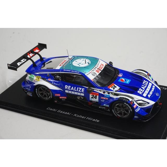 1/43 スパーク SGT059 日産 リアライズコーポレーション ADVAN Z コンドーレーシング GT500 スーパーGT 2023 #24 佐々木大樹 / 平手晃平の画像