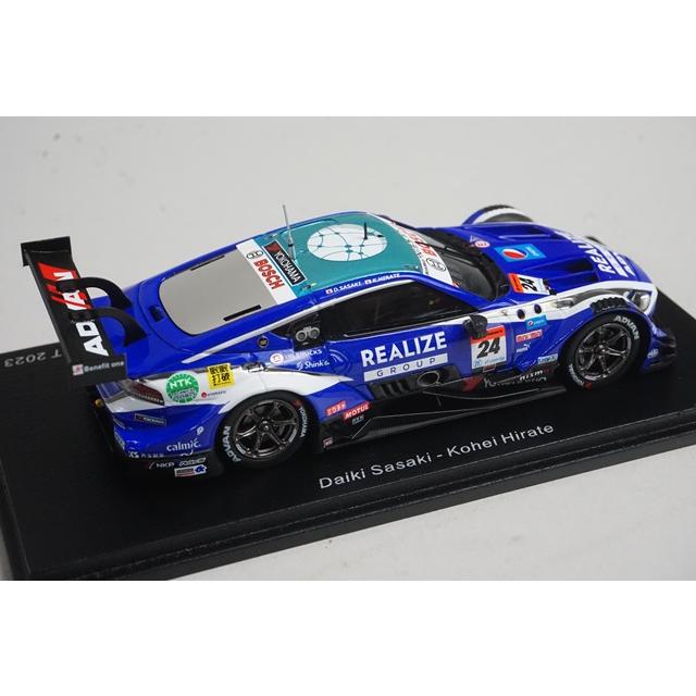 1/43 スパーク SGT059 日産 リアライズコーポレーション ADVAN Z コンドーレーシング GT500 スーパーGT 2023 #24 佐々木大樹 / 平手晃平の画像