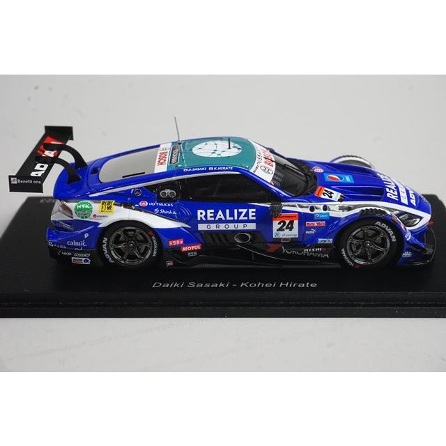 1/43 スパーク SGT059 日産 リアライズコーポレーション ADVAN Z コンドーレーシング GT500 スーパーGT 2023 #24 佐々木大樹 / 平手晃平の画像