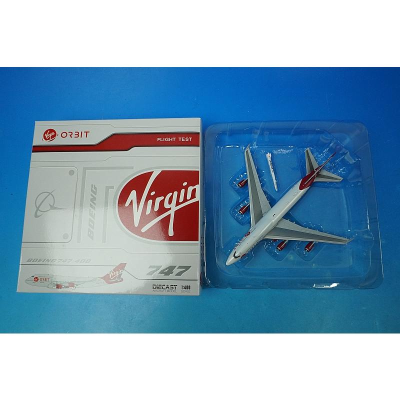 1/400 B747-400 Virgin ヴァージンオービット ランチャーワン空中発射