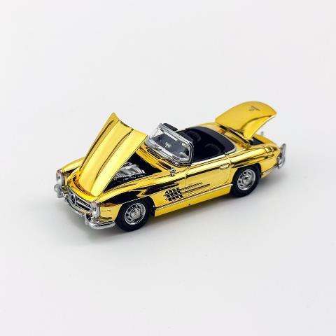 Modellino Auto Mercedes-Benz 300SL Roadster Scala 1/64 – YS Diecast – 5 Colori Assortiti - Foto 2