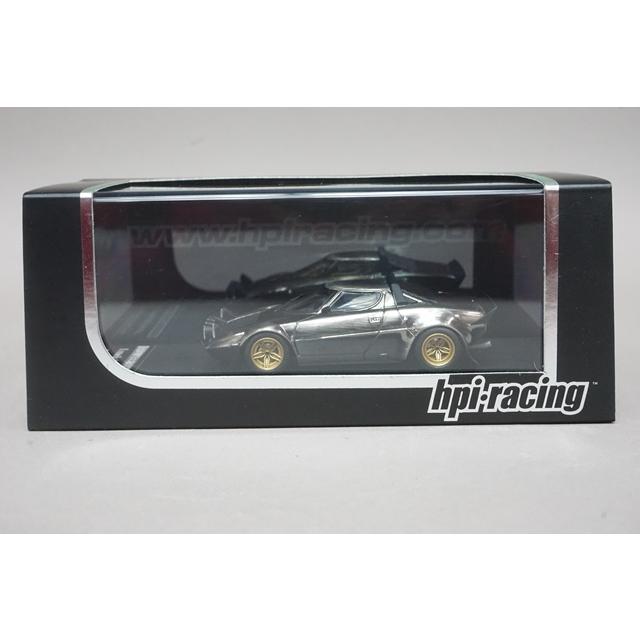 1/43 HPI 8221 ランチア ストラトス HF ブラックメタルポリッシュ