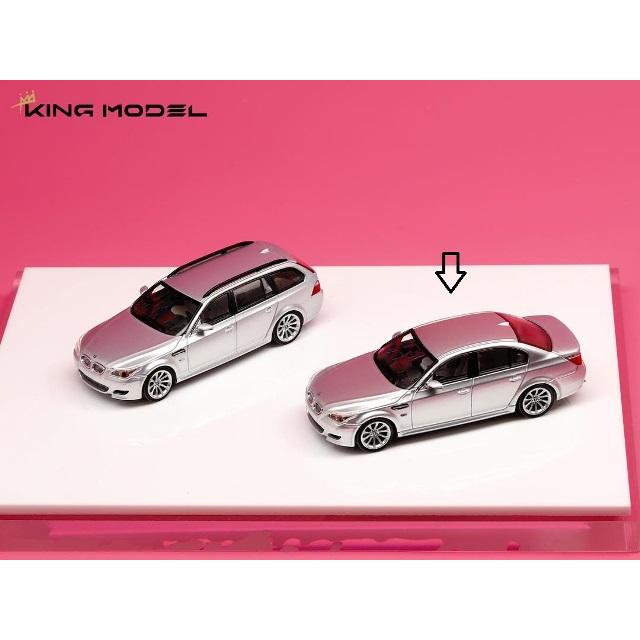 予約 KING MODEL 1/64 BMW M5 E60 セダン Silver : ブーストギア 予約 KING MODEL 1/64 BMW M5 E60 セダン Silver : ブーストギア