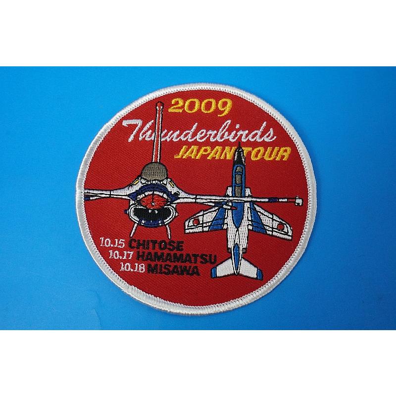 ワッペン JASDF 航空自衛隊 サンダーバーズジャパンツアー＆ブルー