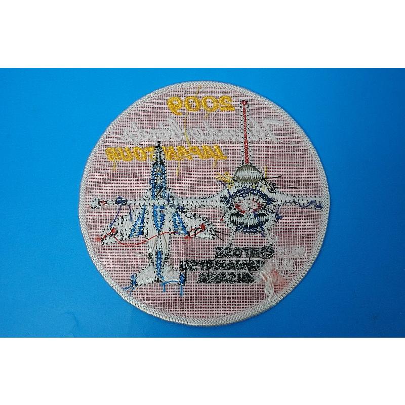 ワッペン JASDF 航空自衛隊 サンダーバーズジャパンツアー＆ブルー 