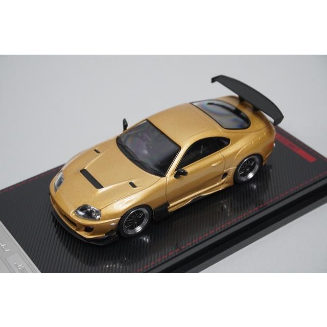 イグニッションモデル　1/64 トヨタ　スープラ　JZA80 ゴールド 1/64 イグニッションモデル IG1866 トヨタ スープラ (JZA80) RZ