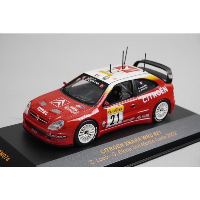 1/43 イクソ RAM074 シトロエン クサラ WRC モンテカルロ 2nd 1/43 イクソ RAM074 シトロエン クサラ WRC モンテカルロ 2nd