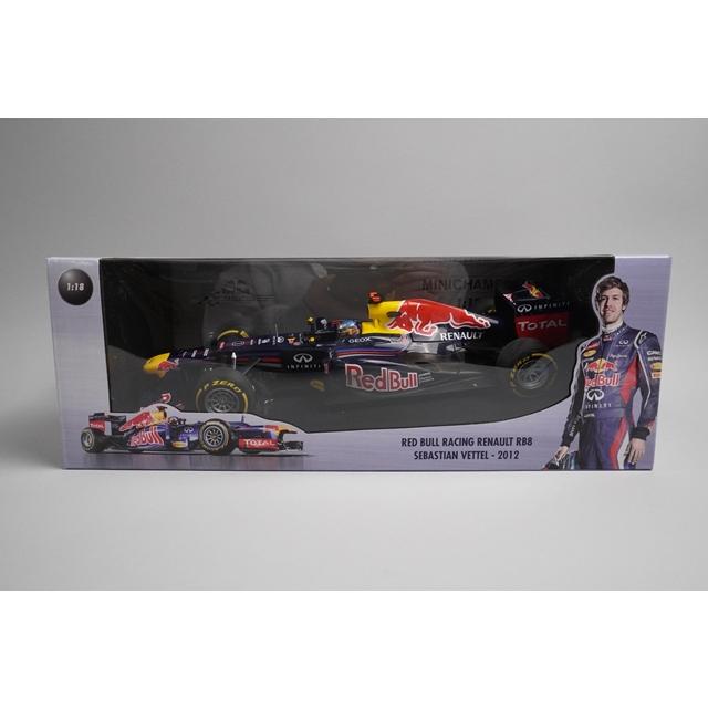 ミニチャンプスRed Bull Racing 1:18 ベッテル直筆サイン入り❗️ 1/18 ミニチャンプス 110120001 レッドブルレーシング ルノー