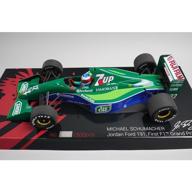1/18 ミニチャンプ ジョーダン 191 #32 M.シューマッハ 1991 1